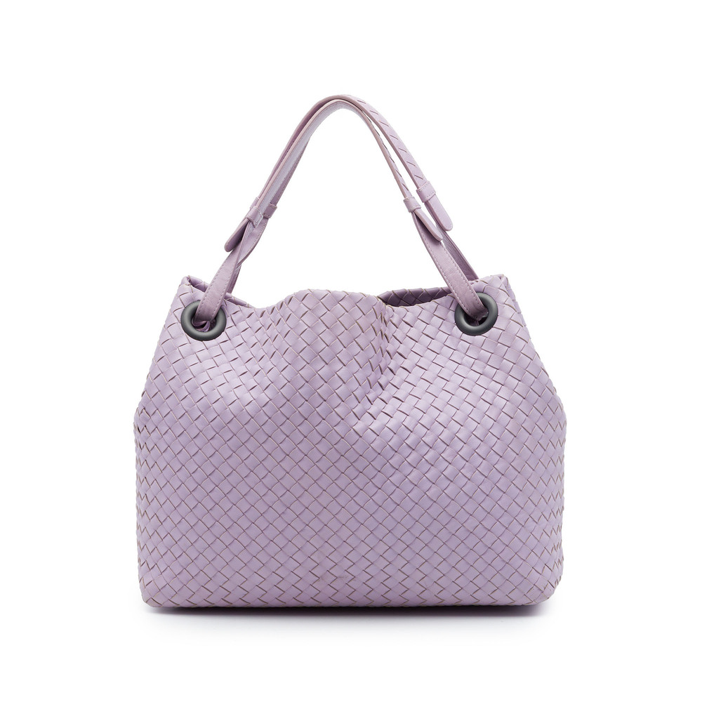 Pre-Loved Bottega Veneta Medium Nappa Intrecciato Garda Tote